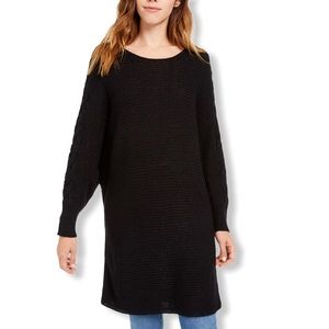 American Rag Junior’s Lace-Up Tunic Sweater